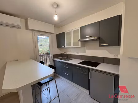 le trianon - studio rdc sur-élevé