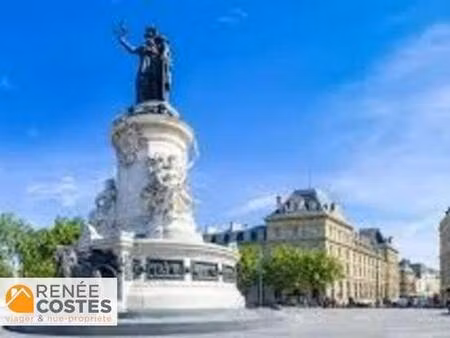 viager occupé - f71 ans - paris (75003)