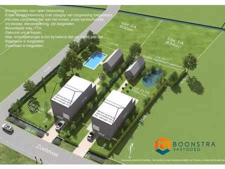 bouwgrond voor open bebouwing 1792 70 m²