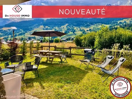 demi-quartier/megève  appartement avec 3 chambres  terrasse et jardin