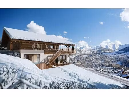 megève – terrain d’exception avec permis – vue mont-blanc