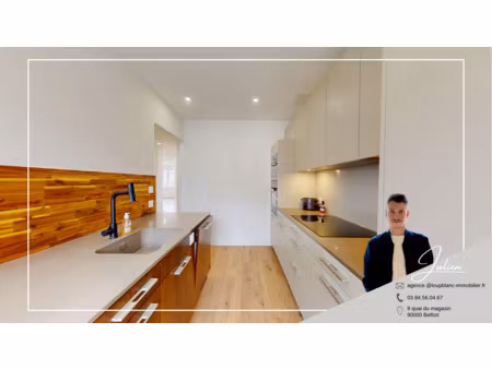 achat appartement 4 pièces 97m² montbeliard 25200