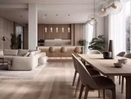 magnifique 4 pièces dernier étage avec belle terrasse et parking