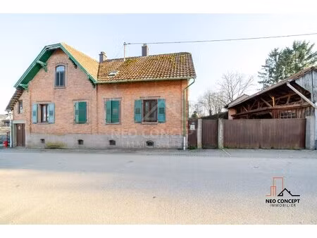 * weitbruch - maison de 123 m² + grange et dépendance à rénover * ideal investisseur *