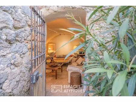 maison d'architecte et bergerie du 19ème siècle  vue panoramique