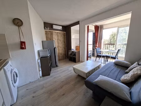 centre port - studio avec espace nuit