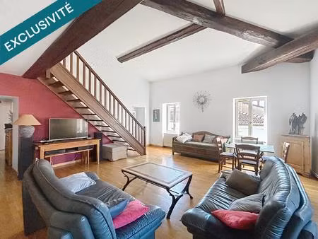 appartement en duplex - hypercentre de vienne