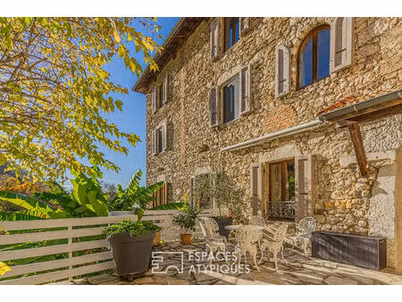 ancien moulin du xviiie et son jardin suspendu