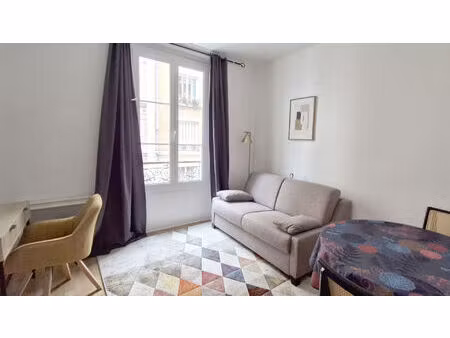 appartement paris 1 piècemeublé