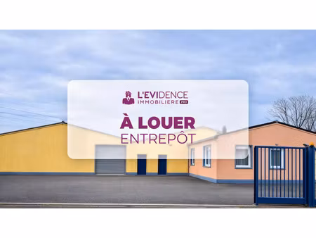 location local industriel 400 m² à pontchâteau (44160)