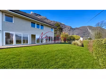 maison darchitecte en ossature bois vue lac du bourget bourdeau