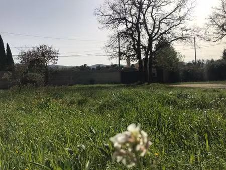 vente terrain neuf 750m2 garéoult - 159000 € - surface privée