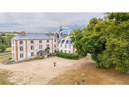 saint-fargeau - yonne - château xviiie avec parc d' 1ha à vendre.