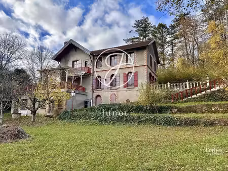 vallée de la cure- yonne- maison bourgeoise de la fin du xixème - terrain de 6445m² à...