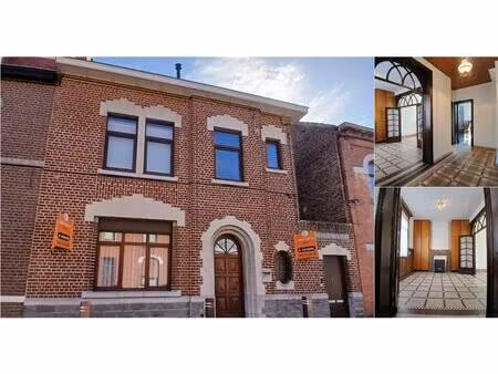 immeuble mixte à vendre avec garage et terrasse   jemappes (vbe00150)