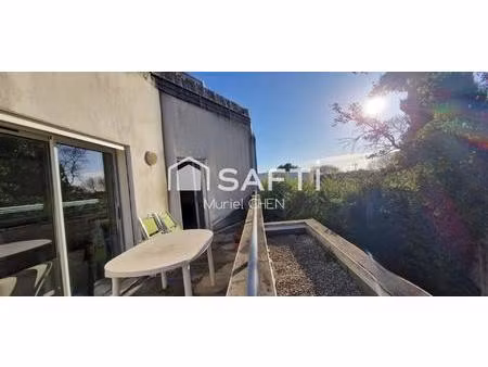 montpellier centre t3 avec terrasse et garage