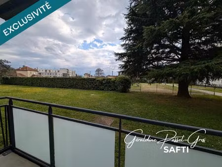 appartement t4 avec balcons  cave et garage