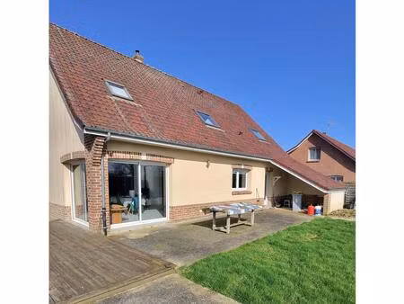 vente maison 6 pièces 163 m² azincourt (62310)