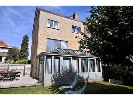 grimbergen : maison 4 ch. 211 m²  jardin & véranda