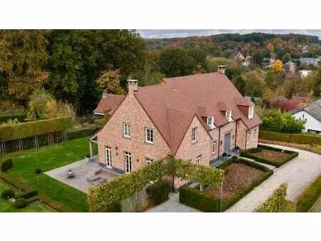 villa prête à vivre près de la forêt de soignes – luxe pur