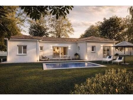 terrain avec maison neuve à vendre