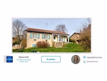 maison de plain-pied à vendre