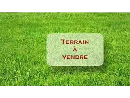 terrain constructible à vendre