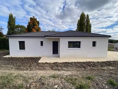 terrain avec maison neuve à vendre