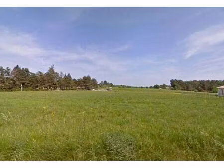 terrain constructible à vendre
