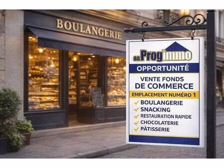 boutique avec bail commercial