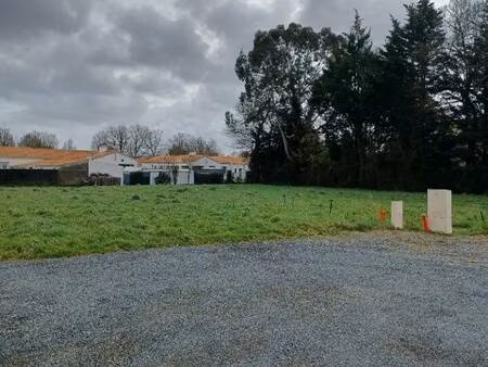 terrain constructible à vendre