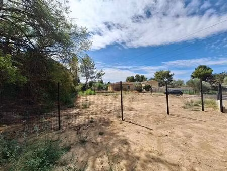 terrain constructible viabilisé à vendre