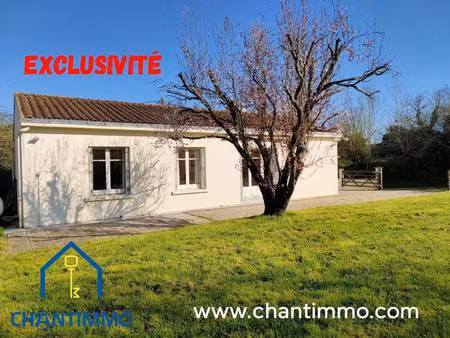 maison de plain-pied à vendre