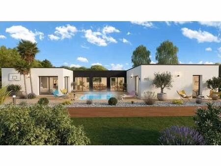 terrain avec maison neuve à vendre