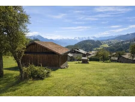 terrain + mazot sur la commune de brizon 74