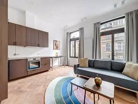 ambiorix : superbe appartement meublé d'1 chambre