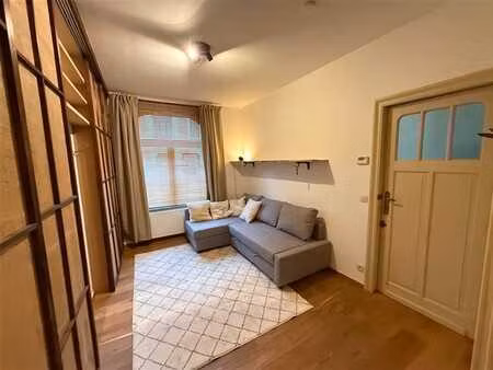 rez-de-chaussée jardin semi-meublé