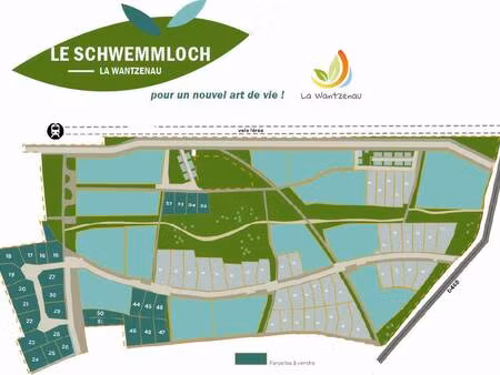 terrain constructible viabilisé à vendre