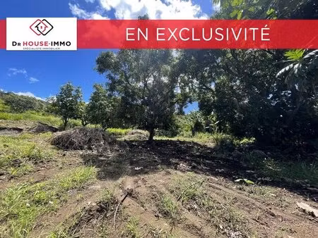 terrain plat 800 m2 .