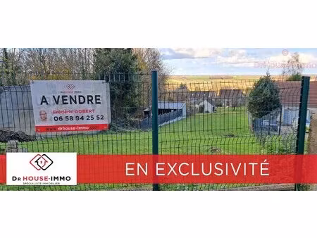 terrain à bâtir  rare à ronquerolles avec potentiel de construction