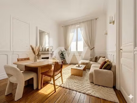 vente : appartement de 3 pièces 58m2 - boulogne-billancourt