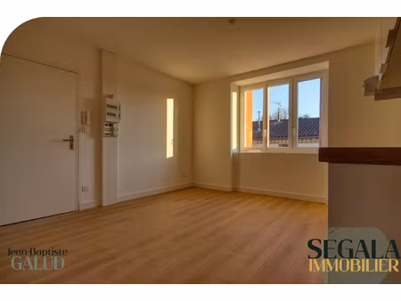 appartement t2 entièrement refait à neuf cour privée et st