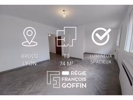 25 rue roposte 69003 lyon - grand t3 renove