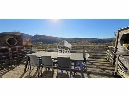 maison t5 de 102m² avec terrasses et jardin  cachet  rénovée  quartier st germain ambérieu