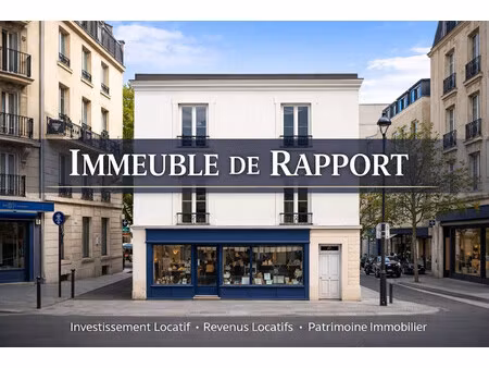 vente immeuble