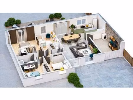 vente maison 6 pièces 105 m² joué-l’abbé (72380)