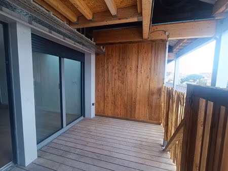 a louer - duplex neuf 3 pièces 55.58 m2 - 2 terrasses