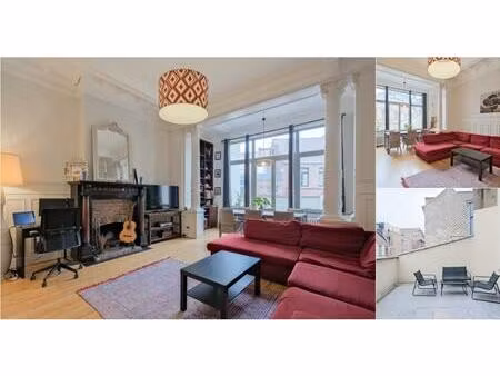 maison de maître à vendre avec garage et terrasse   bruxelles (vbe00071)