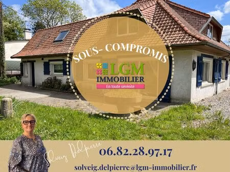 à vendre maison 4 chambres à bouvelinghem (62)