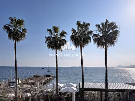 juan les pins 2 pieces front de mer parking